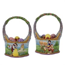 Disney Jim Shore 6010105 <BR> Snow White, Easter Basket With Eggs 