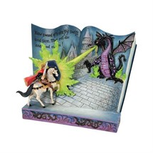 Disney Jim Shore 6013068 <BR> Love Conquers All <BR> (Maleficent Storybook)