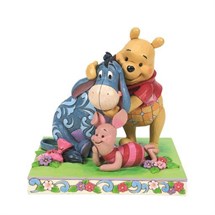 Disney Jim Shore 6013079 <BR> Here Together, Friends Forever <BR> (Pooh And Friends)