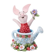 Disney Jim Shore 6014320 <BR> Picked For You <BR> (Piglet In Watering Can)