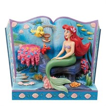 Disney Jim Shore 6014323 <BR> A Mermaid`s Tale <BR> (Little Mermaid Story Book)