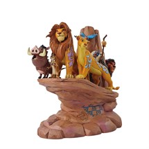 Disney Jim Shore 6014329 <BR> Pride Rock <BR> (Lion King Carved in Stone)