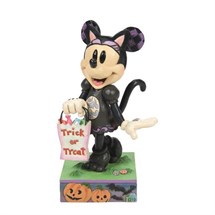 Disney Jim Shore 6014354 <BR> Cat Minnie Mouse 