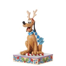 Disney Jim Shore 6015012 <BR> Holiday Pluto