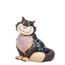 Disney Jim Shore 6015023 <BR> Lucifer the Cat Sidekick <BR> Mini Figurine