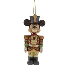 Disney Jim Shore A29831<BR>Mickey Mouse Nutcracker Hanging Ornament