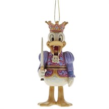 Disney Jim Shore A29383<BR>Donald Duck Nutcracker Hanging Ornament<BR>(Anders And)